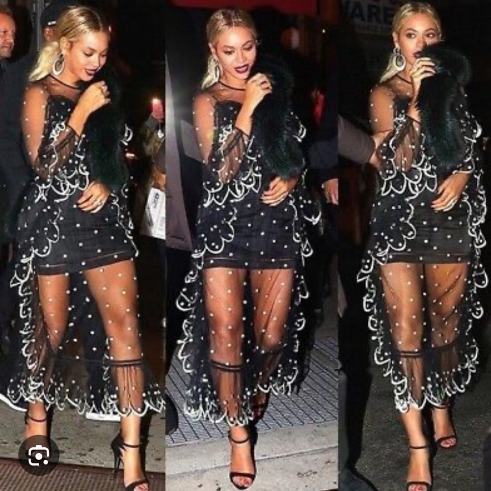 Alice McCall Black and White Polka Dot Beyoncé worn Dress Size Small
